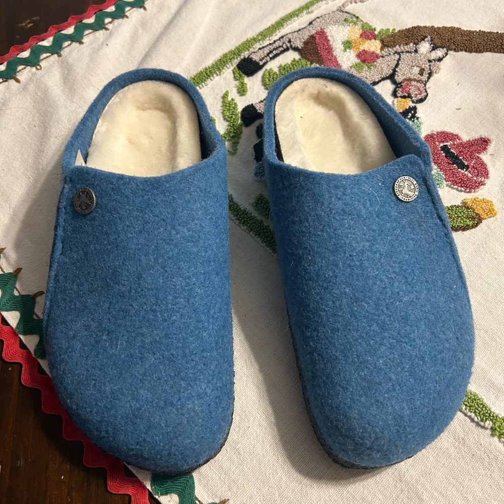Birkenstock Shearling Zermatt Slipon